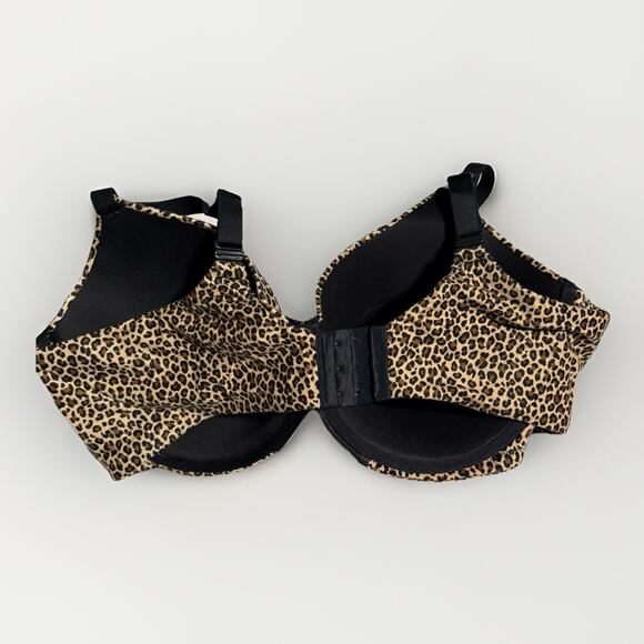 The Superstar T-Shirt Bra 44DD Leopard Print Lightly Lined Full Coverage - Picture 2 of 4